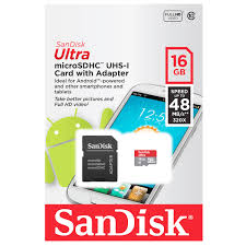 THẺ NHỚ SANDISK 16G CLASS 10 THẺ NHỎ