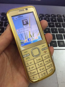 ĐIỆN THOẠI NOKIA C5 00 VÀNG